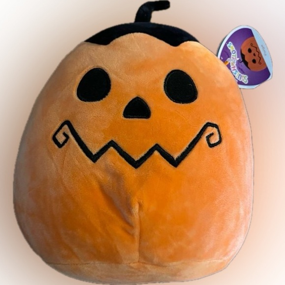 Nwt 🎃 8"Paige The Pumpkin Squishmallow Halloween - Picture 1 of 6